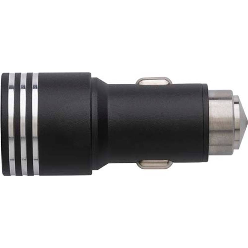 ISADORE autonabíječka do auta. 2 USB porty, černá ISADORE autonabíječka do auta. 2 USB porty, černá